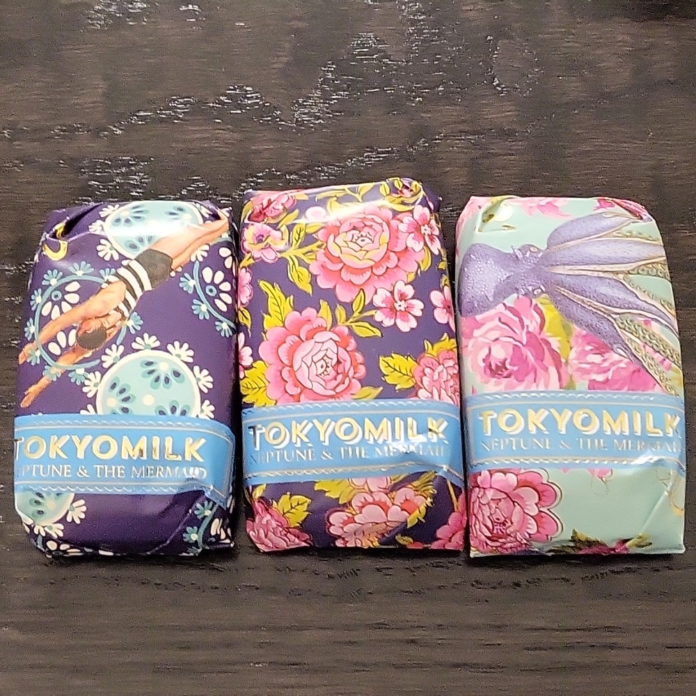 Margot Elena Tokyomilk Neptune & the Mermaid Mini Soap Trio